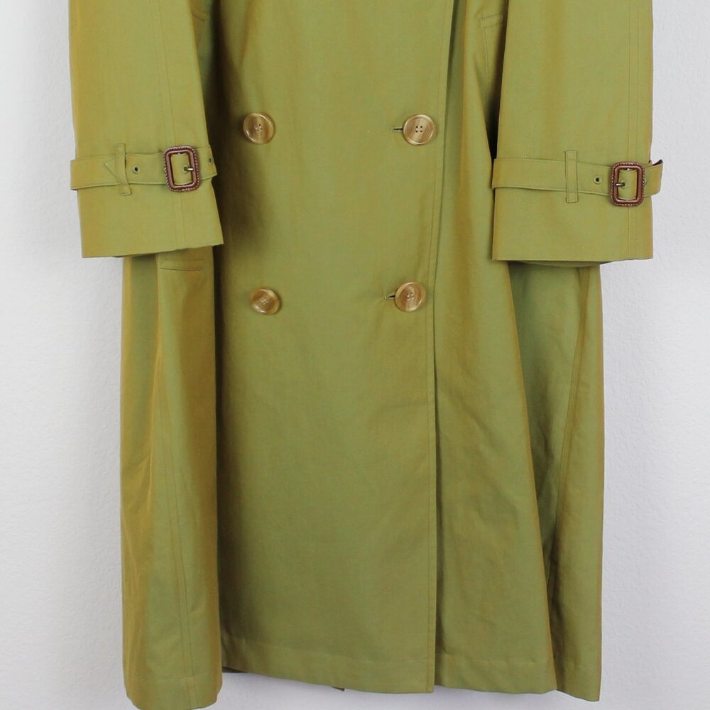 NWT Burberry Trench Coat, US 2 | Contrast Knit, Designer London Heritage Style - Picture 10 of 16